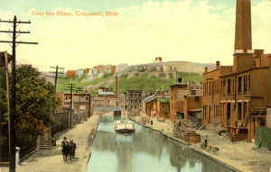 Another view of Over-the-Rhine, courtesy of the University of Cincinnati archives. 